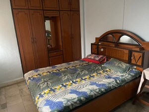 Bedroom in 2 BHK Apartment at Rutu Enclave, Kasarvadavali – for Rent