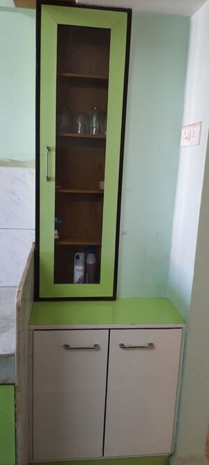 Building Lobby in 2 BHK Apartment at Rutu Enclave, Kasarvadavali – for Rent