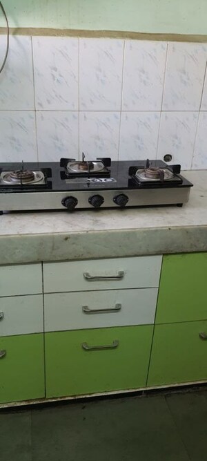 Kitchen in 2 BHK Apartment at Rutu Enclave, Kasarvadavali – for Rent