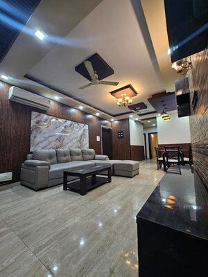 Living Room in 3 BHK Builder Floor at Kohli One Malibu Town Plot, Sector 47 – for Rent