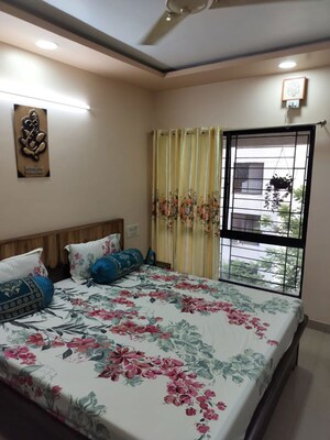 Bedroom in 3 BHK Apartment at Mittal Brothers Whistling Palms, Wakad – for Sale
