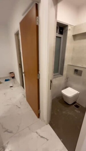 Bathroom in 1 BHK Apartment at Dynamix Avanya, Dahisar East – for Rent