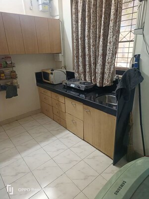 Kitchen in 1 RK Apartment at Brahmand – for Rent