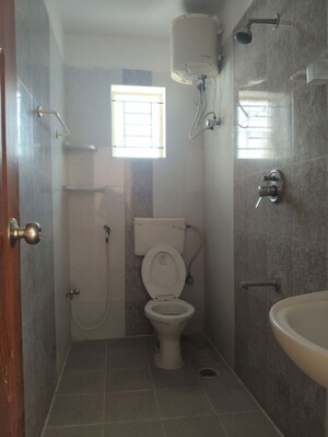 Bathroom in 3 BHK Apartment at Vmaks Chalet, Electronic City Phase I – for Rent