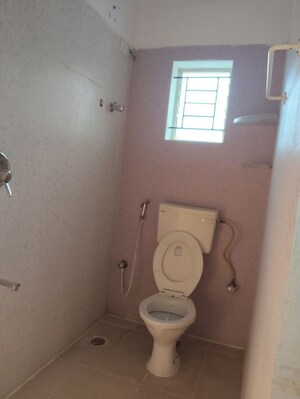 Bathroom in 3 BHK Apartment at Vmaks Chalet, Electronic City Phase I – for Rent