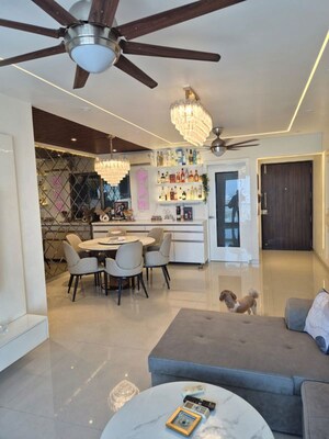 Living Room in 3 BHK Apartment at Runwal Symphony, Santacruz East – for Rent