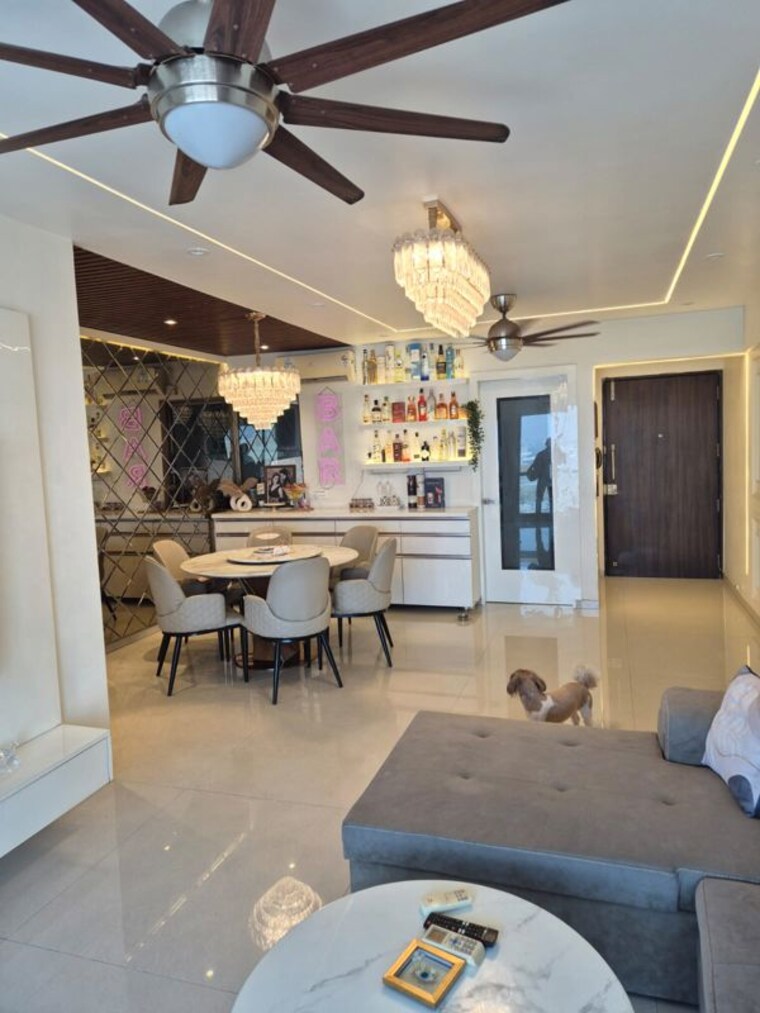 Living Room, runwal-symphony 3 Bedroom 1500 Sq.Ft. Apartment In Santacruz East Mumbai 10265530