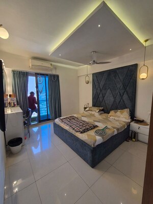Master Bedroom in 3 BHK Apartment at Runwal Symphony, Santacruz East – for Rent
