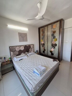 Bedroom in 3 BHK Apartment at Runwal Symphony, Santacruz East – for Rent