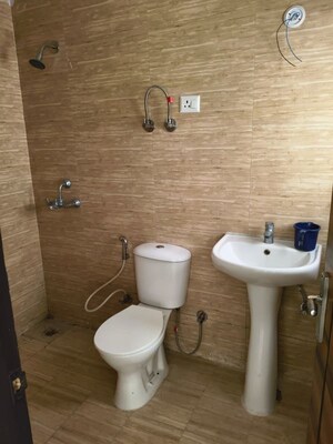 Bathroom in 3 BHK Apartment at Samridhi Luxuriya Avenue, Sector 150 – for Rent