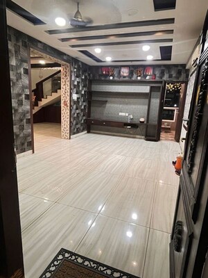 Living Room in 3 BHK Apartment at Trishala Luxor Apartments, Kondapur – for Rent