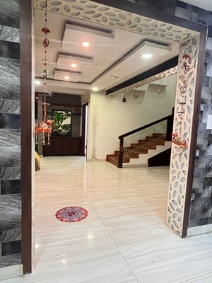 Living Room in 3 BHK Apartment at Trishala Luxor Apartments, Kondapur – for Rent