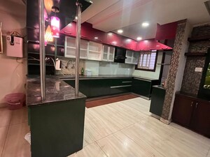 Kitchen in 3 BHK Apartment at Trishala Luxor Apartments, Kondapur – for Rent