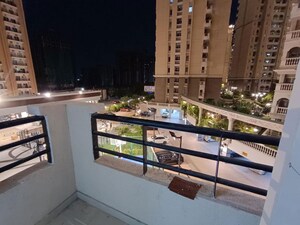 Balcony in 3 BHK Apartment at Purvanchal Royal City, Chi V Greater Noida – for Rent