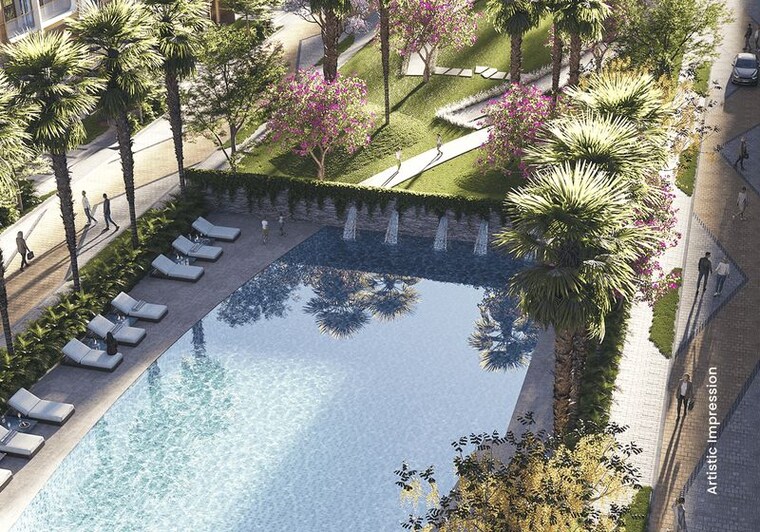 Swimming Pool, m3m-antalya-hills 3 Bedroom 1673 Sq.Ft. Apartment In Sector 79 Gurgaon 10265828