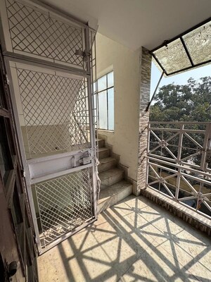 Balcony in 2 BHK Builder Floor at Malviya Nagar – for Rent