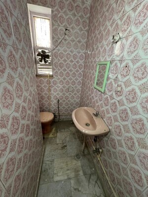 Bathroom in 2 BHK Builder Floor at Malviya Nagar – for Rent