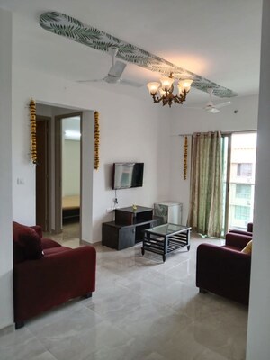 Living Room in 2 BHK Apartment at Sheth Vasant Blossom, Marol – for Rent