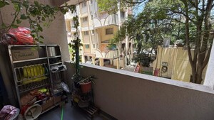 Balcony in 2 BHK Apartment at Swaraaj Paradise, Pimple Saudagar – for Rent