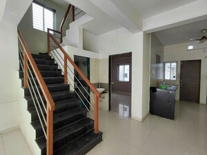 Staircase in 4 BHK Independent House at Shela – for Rent