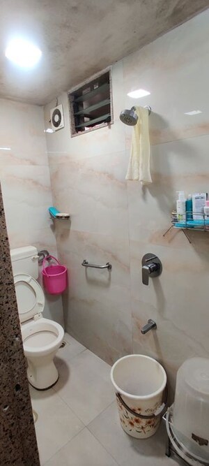 Bathroom in 2 BHK Apartment at Kartar Bhavan, Colaba – for Sale