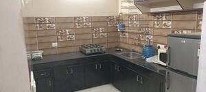 Kitchen in 2 BHK Builder Floor at Savitri Nagar – for Rent