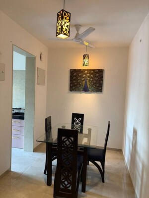 Living Room in 2 BHK Apartment at Sheth Vasant Oasis, Andheri East – for Rent