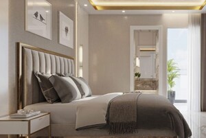 Living Room in 2 BHK Apartment at M3M Antalya Hills, Sector 79 – for Sale