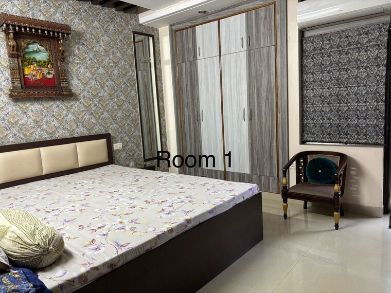 Bedroom, ramprastha-greens 5 Bedroom 3600 Sq.Ft. Builder Floor In Vaishali Sector 7 Ghaziabad 10255855