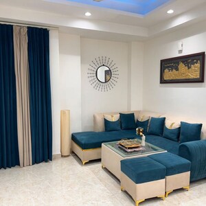 Living Room in 2 BHK Apartment at Munjal Tower, Subhash Nagar – for Rent