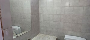 Bathroom in 2 BHK Builder Floor at East Of Kailash – for Rent