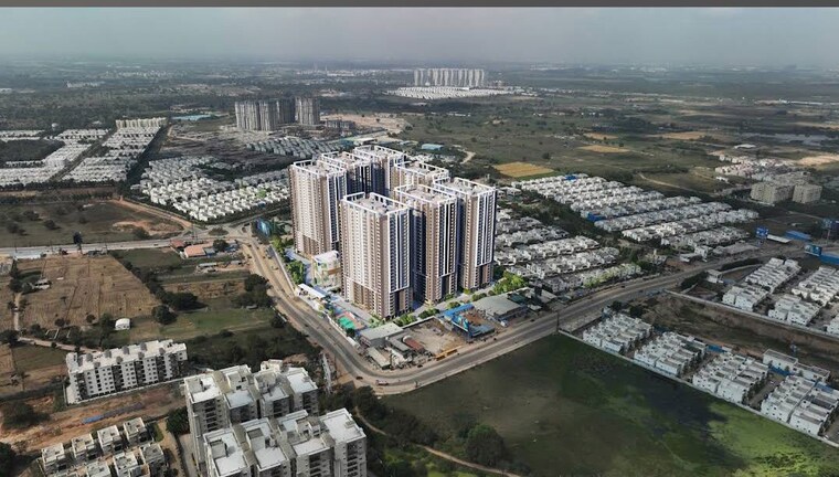 Exterior View, vision-arsha 3 Bedroom 1625 Sq.Ft. Apartment In Tellapur Hyderabad 10266419