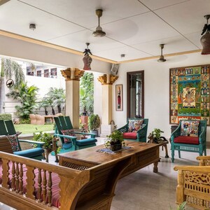 Living Room in 5 BHK Villa at Bidadi – for Sale
