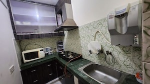 Kitchen in 2 BHK Builder Floor at Amar Colony – for Rent