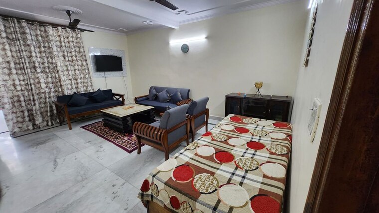 Bedroom, amar colony 2 Bedroom 900 Sq.Ft. Builder Floor In Amar Colony Delhi 10266450