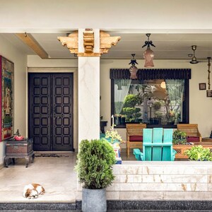 Living Room in 5 BHK Villa at Bidadi – for Sale