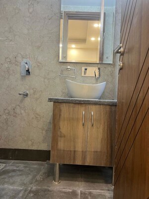 Bathroom in 2 BHK Builder Floor at Malviya Nagar – for Rent