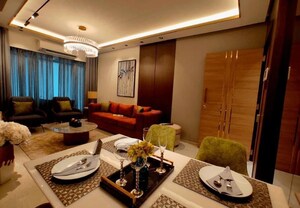 Living Room in 4 BHK Apartment at Kalpataru One, Lower Parel – for Sale