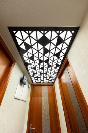 Staircase in 2 BHK Apartment at Dhaval Sunrise Charkop, Kandivali West – for Sale