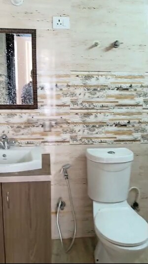 Bathroom in 3 BHK Apartment at Amrapali Golf Homes, Sector 4 Greater Noida – for Sale