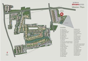 Master Plan in 3 BHK Apartment at Sobha Ayana, Panathur – for Sale