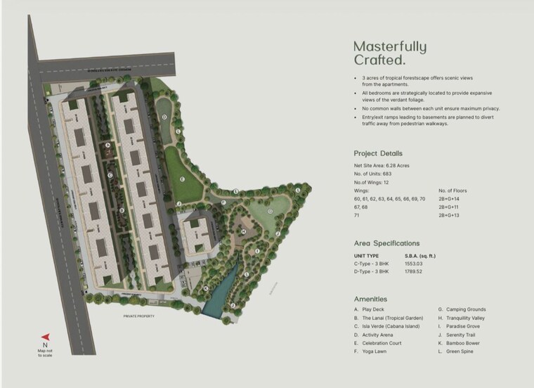 Master Plan, sobha-ayana 3 Bedroom 1789 Sq.Ft. Apartment In Panathur Bangalore 10137428