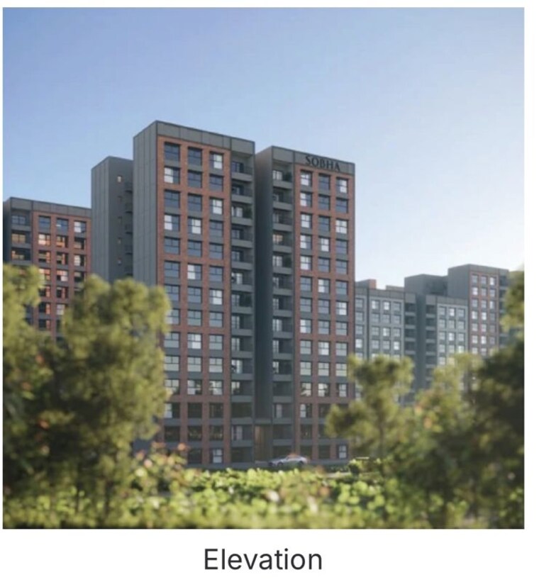 Exterior View, sobha-ayana 3 Bedroom 1789 Sq.Ft. Apartment In Panathur Bangalore 10137428