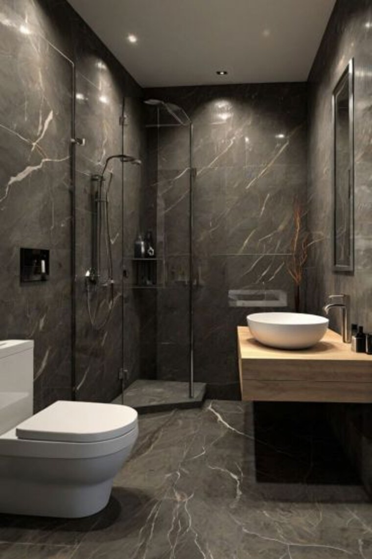 Bathroom, bidadi 3 Bedroom 1200 Sq.Ft. Villa In Bidadi Bangalore 10266644
