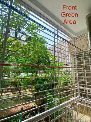 Balcony in 3 BHK Apartment at Supertech Cape Town, Sector 74 – for Rent