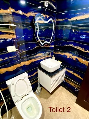 Bathroom in 3 BHK Apartment at Supertech Cape Town, Sector 74 – for Rent