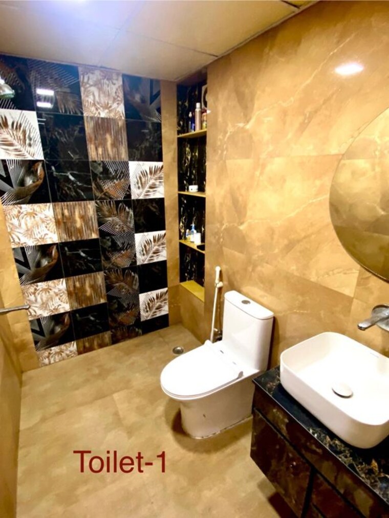 Bathroom, supertech-cape-town 3 Bedroom 1625 Sq.Ft. Apartment In Sector 74 Noida 10266631