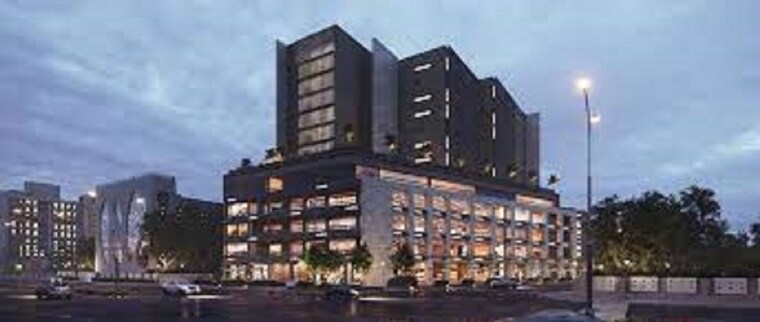 Exterior View, binori-b-square-3 Commercial Office Space 1500 Sq.Ft. In Bodakdev Ahmedabad 10266670