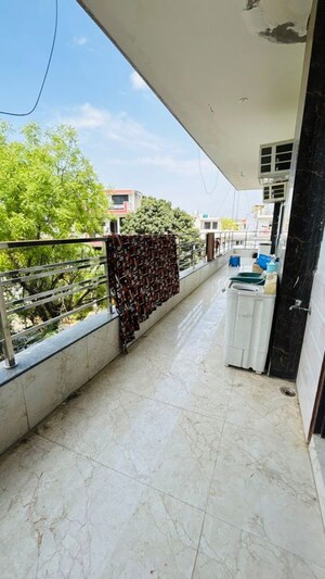 Balcony in 2 BHK Builder Floor at Ansal Plaza Sector-23, Sector 23 – for Rent