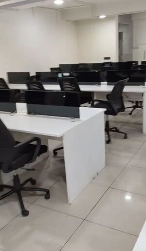 Team Area in  Office Space at Venus Atlantis, Prahlad Nagar – for Rent